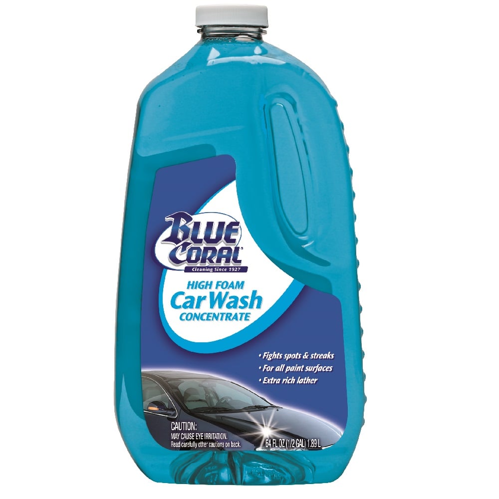 Blue Coral Car Wash, 64 oz. Bottle - WC107G