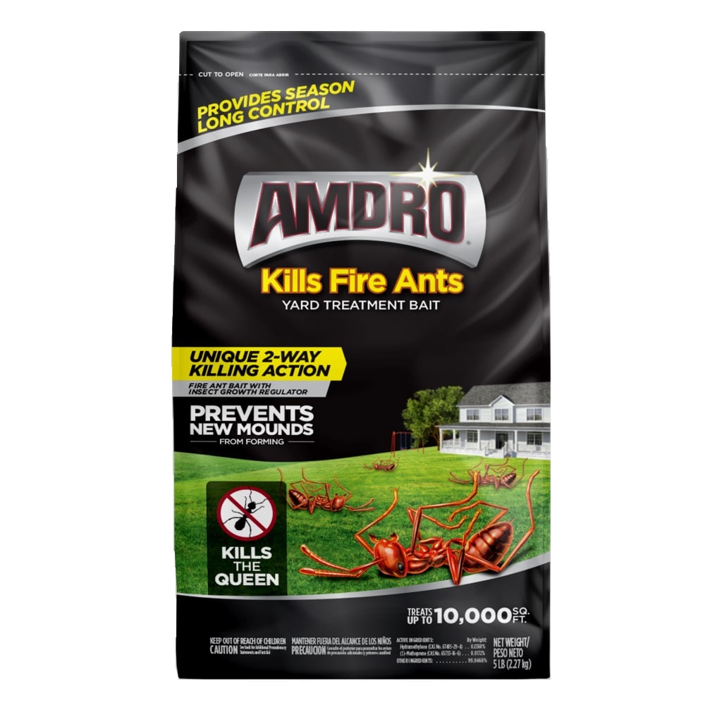 Amdro Yard Treatment Bait Kills Fire Ants Granules, 5 lb. - 100537440
