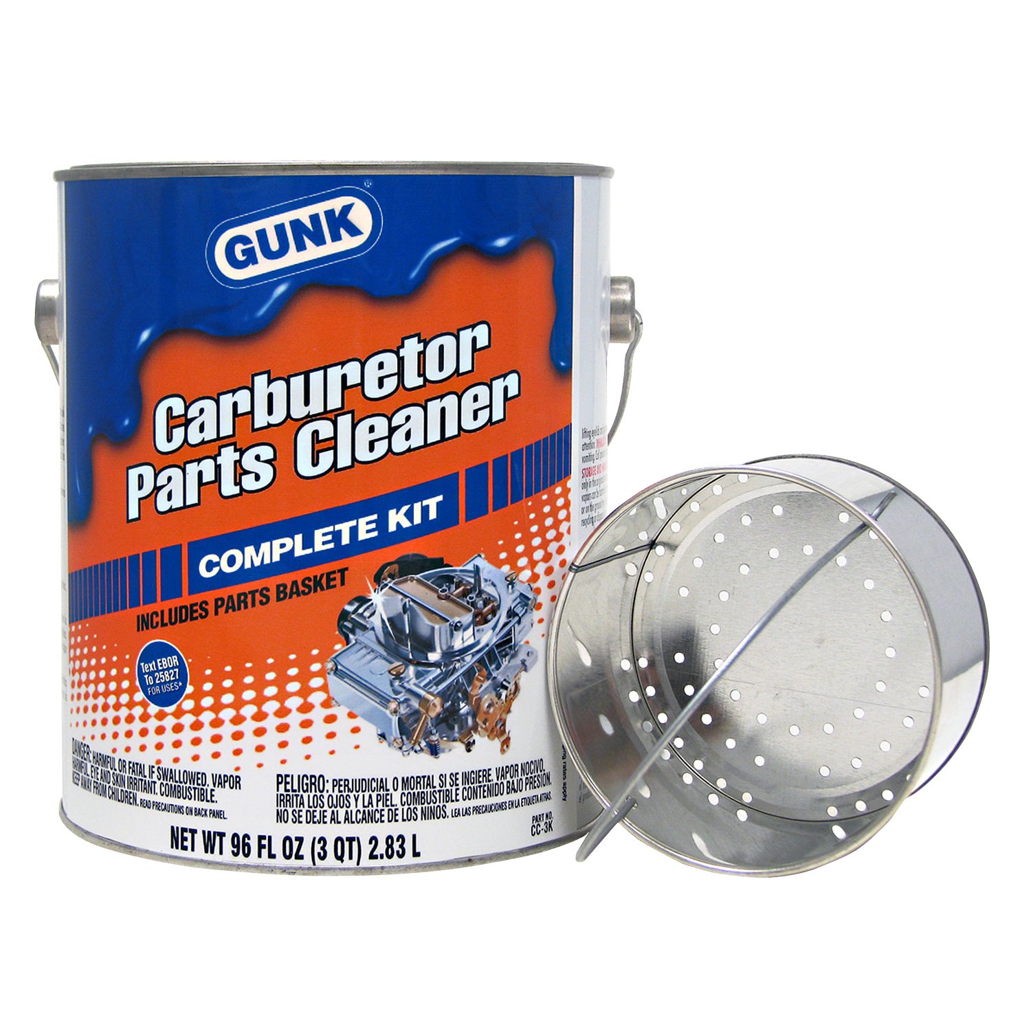 GUNK Carburetor and Parts Cleaner, 96 oz. - CC3K