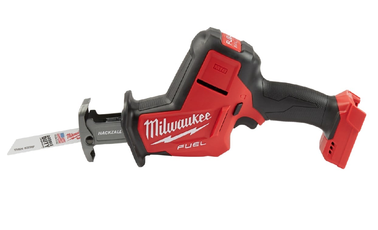 Milwaukee M18 Fuel 18-Volt Lithium-Ion Brushless Cordless Hackzall Reciprocating Saw, Tool Only - 2719-20