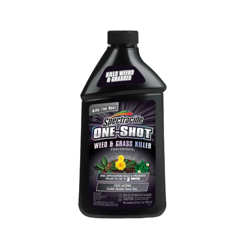 Spectracide One-Shot Weed & Grass Killer Concentrate, 32oz Bottle