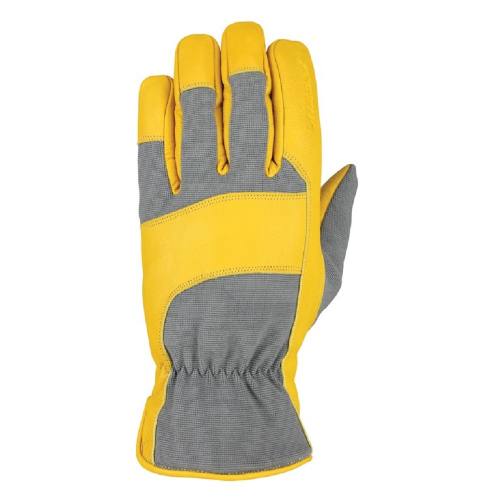 Seirus Men's Heatwave Leather Glove Gray - 8186.0.22