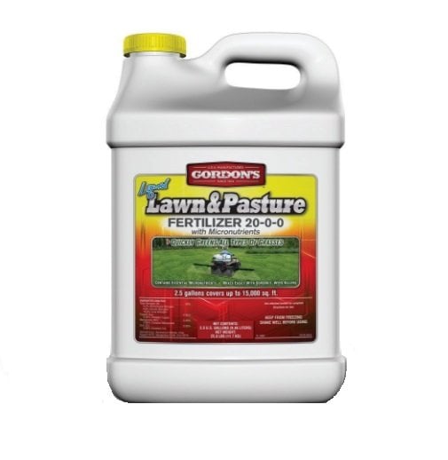Gordons 2.5 Gallon 20-0-0 Lawn and Pasture Liquid Fertilizer - 7471122