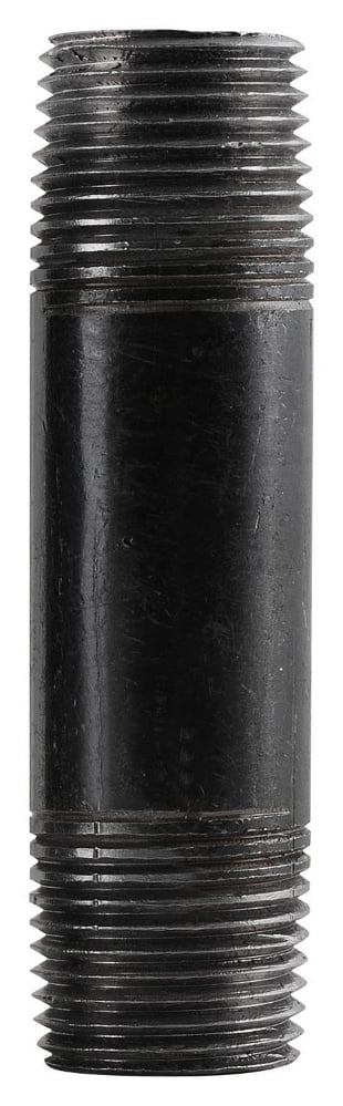 LDR Black Pipe Nipple 1/2" x 4-1/2" 300 12X412