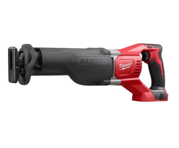 Milwaukee M18 18-Volt Lithium-Ion Cordless Sawzall Reciprocating Saw, Tool Only - 2621-20