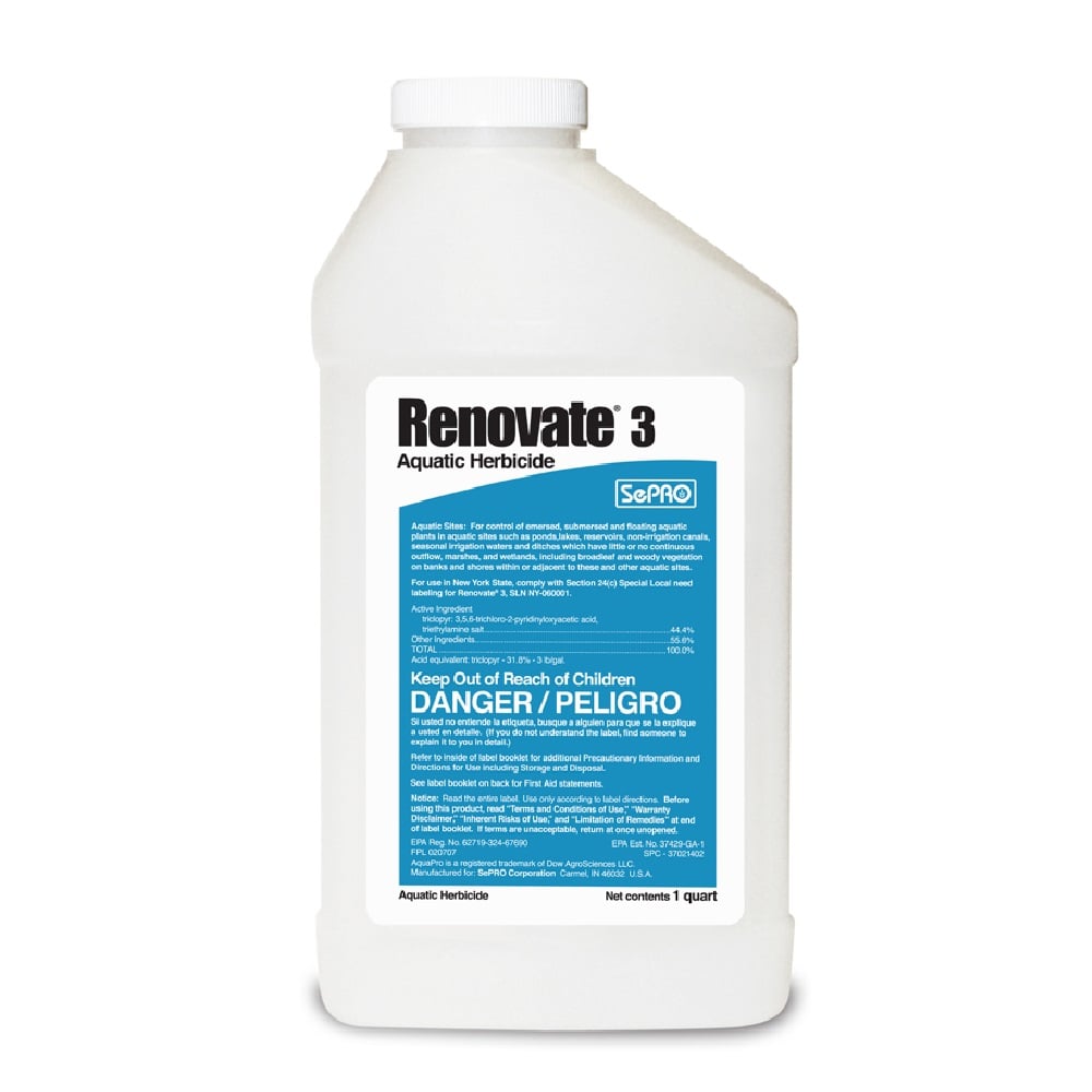 Renovate Aquatic Herbicide, 1 Quart - 1086.61