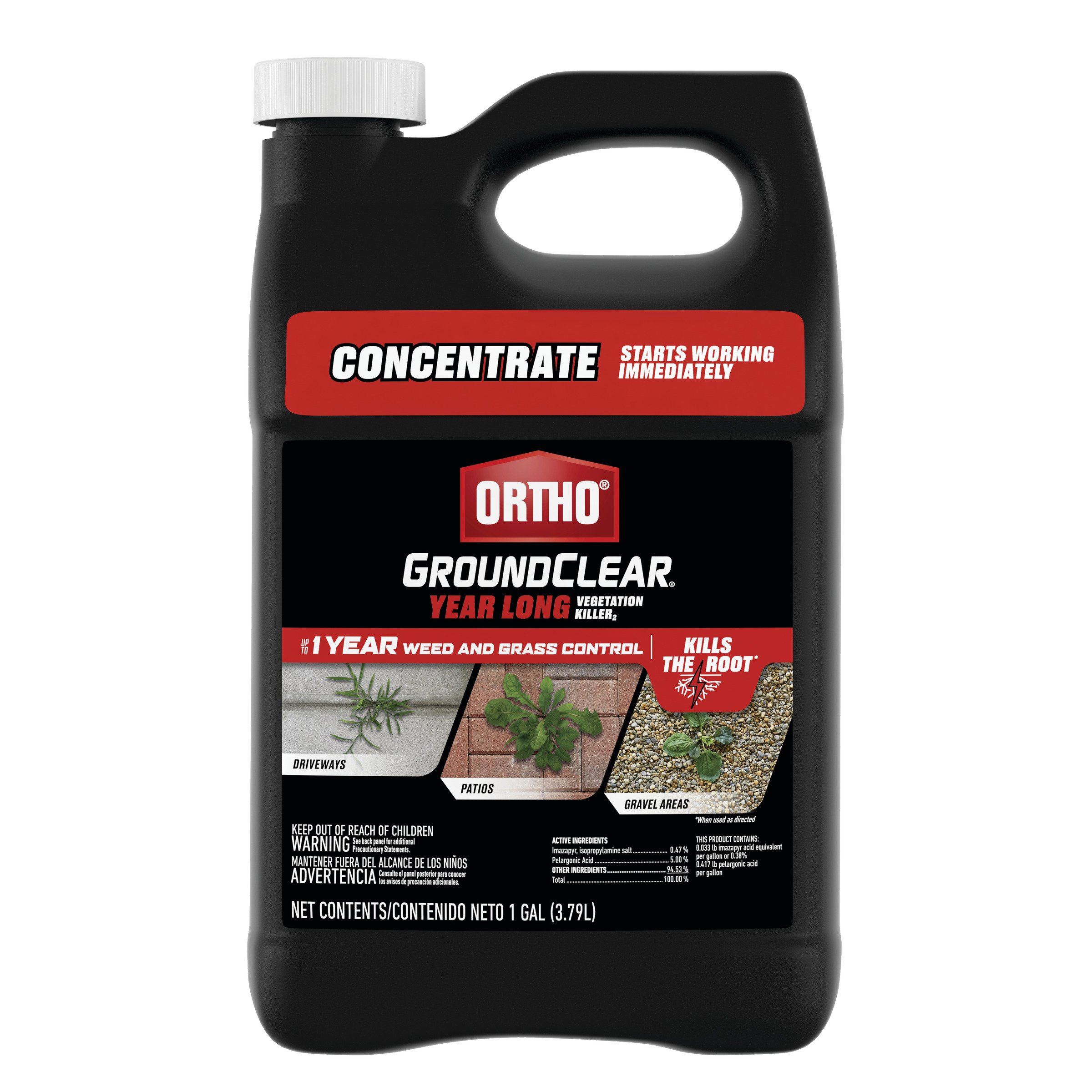 Ortho® GroundClear Year Long Vegetation Killer2 Concentrate, 1 Gallon Bottle