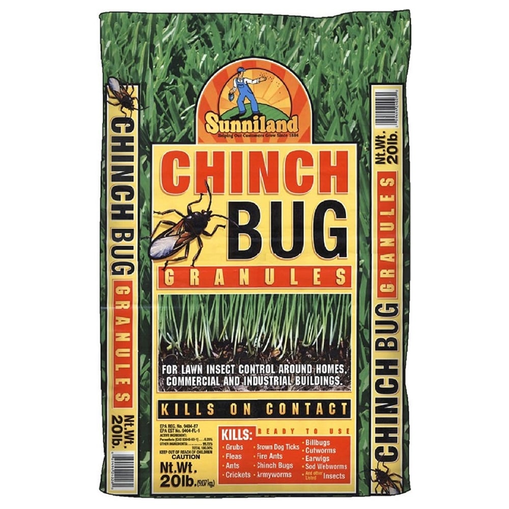 Sunniland Chinch Bug Granules, 20lb Bag - 224026