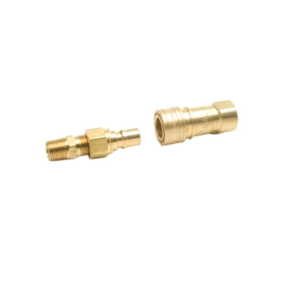 Mr. Heater Propane/Natural Gas 3/8" Quick Connector & Full Flow Male Plug - F276187