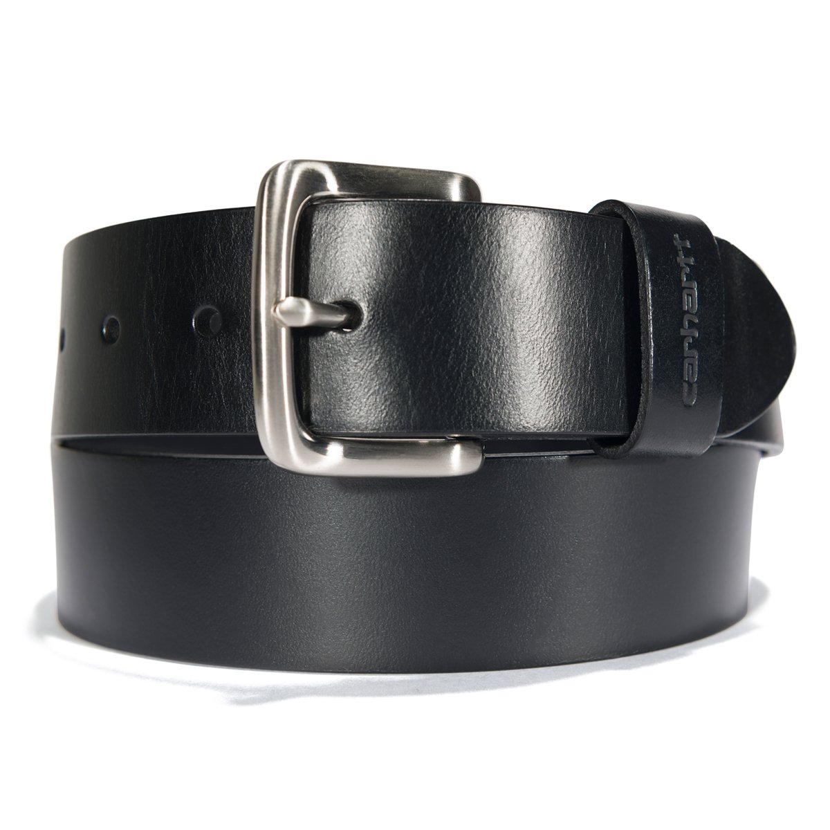 Carhartt Women's Bridle Leather Classic Buckle Belt with Nickel Roller Finish - A000550900