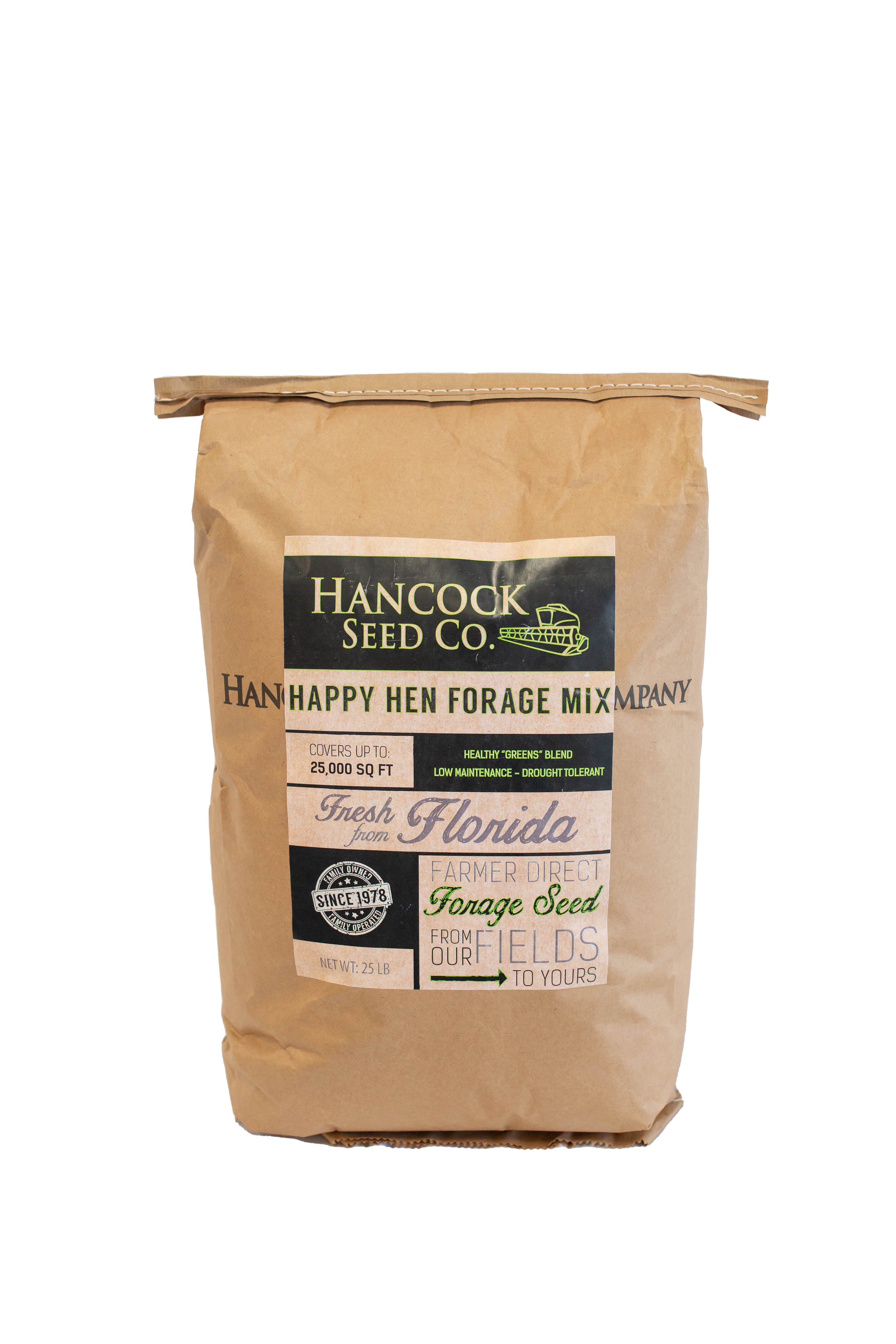 Hancock's Happy Hen Forage Seed Mix, 25 lb. Bag