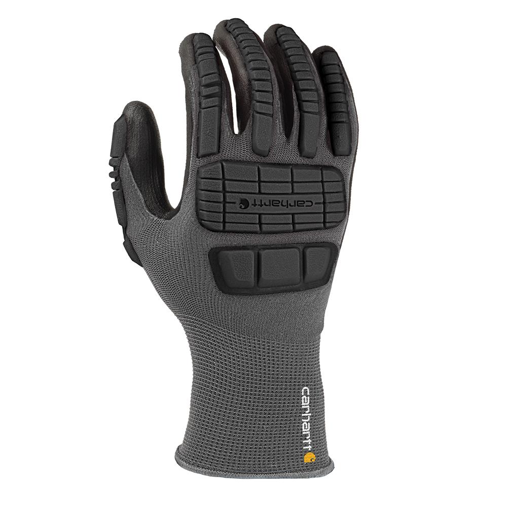 Carhartt® Men's Impact Hybrid Gloves, Grey - A694-GRY