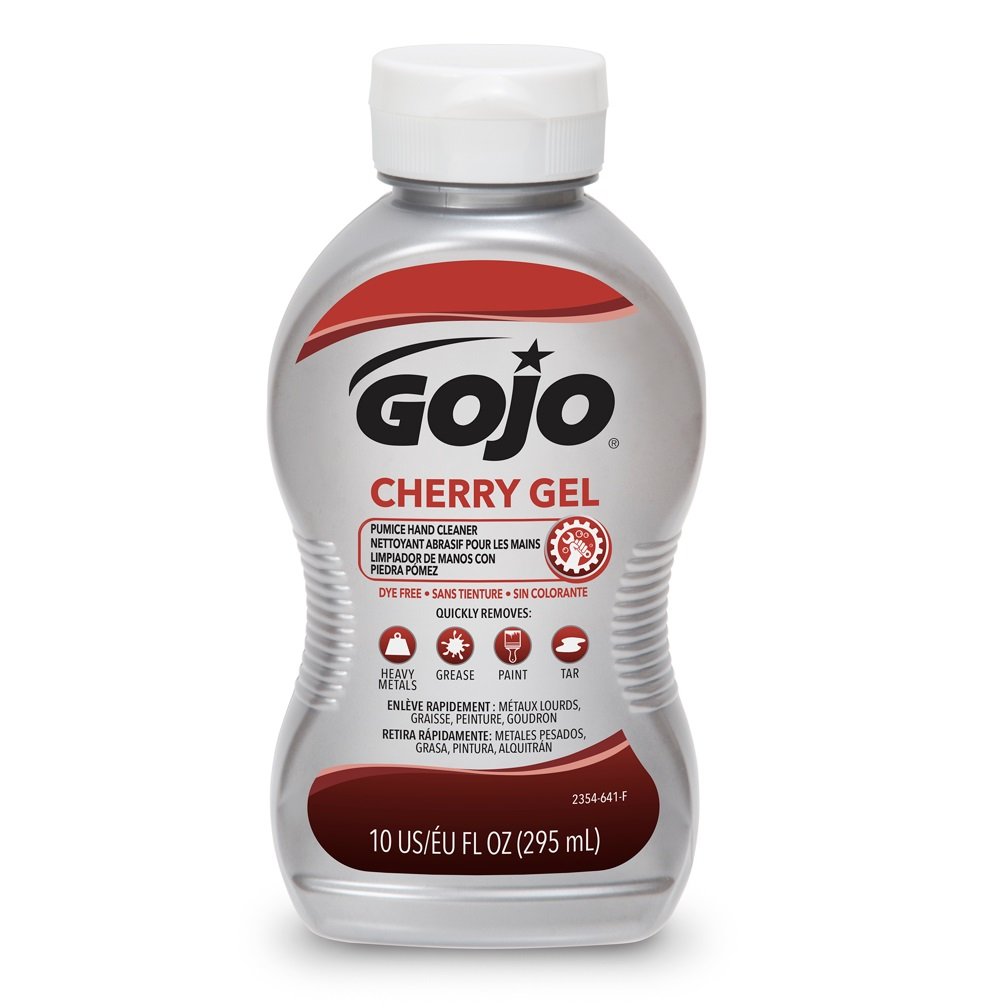 GOJO Cherry Gel Pumice Hand Cleaner, 10 oz. - 2354-08