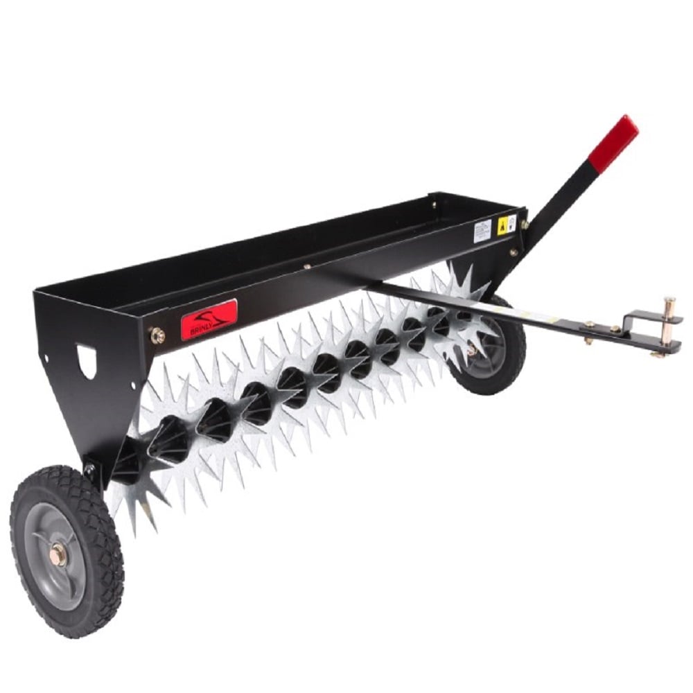 Brinly 40" Transport Tow Behind Spike Aerator - SAT-40BH