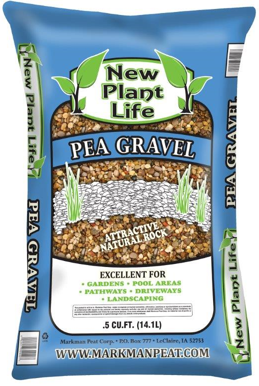 New Plant Life Pea Gravel .5 cu ft. - 100