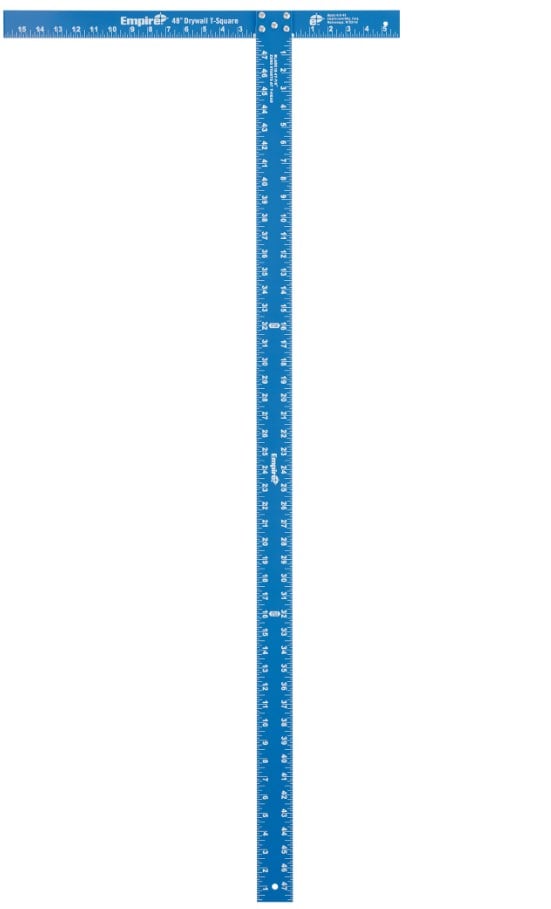 48-Inch Blue Drywall Square