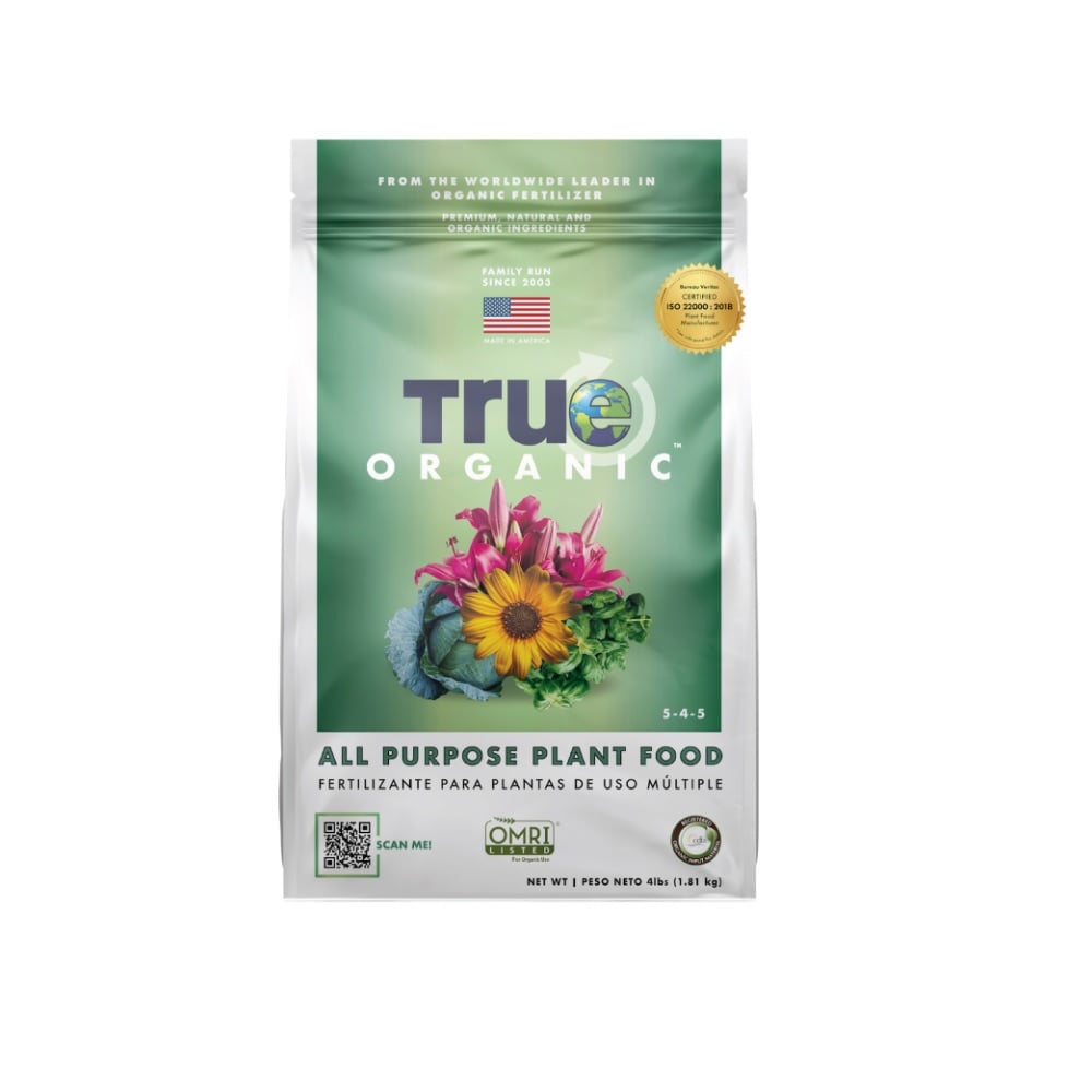 True Organic All Purpose Plant Food, 4 Lb. Bag