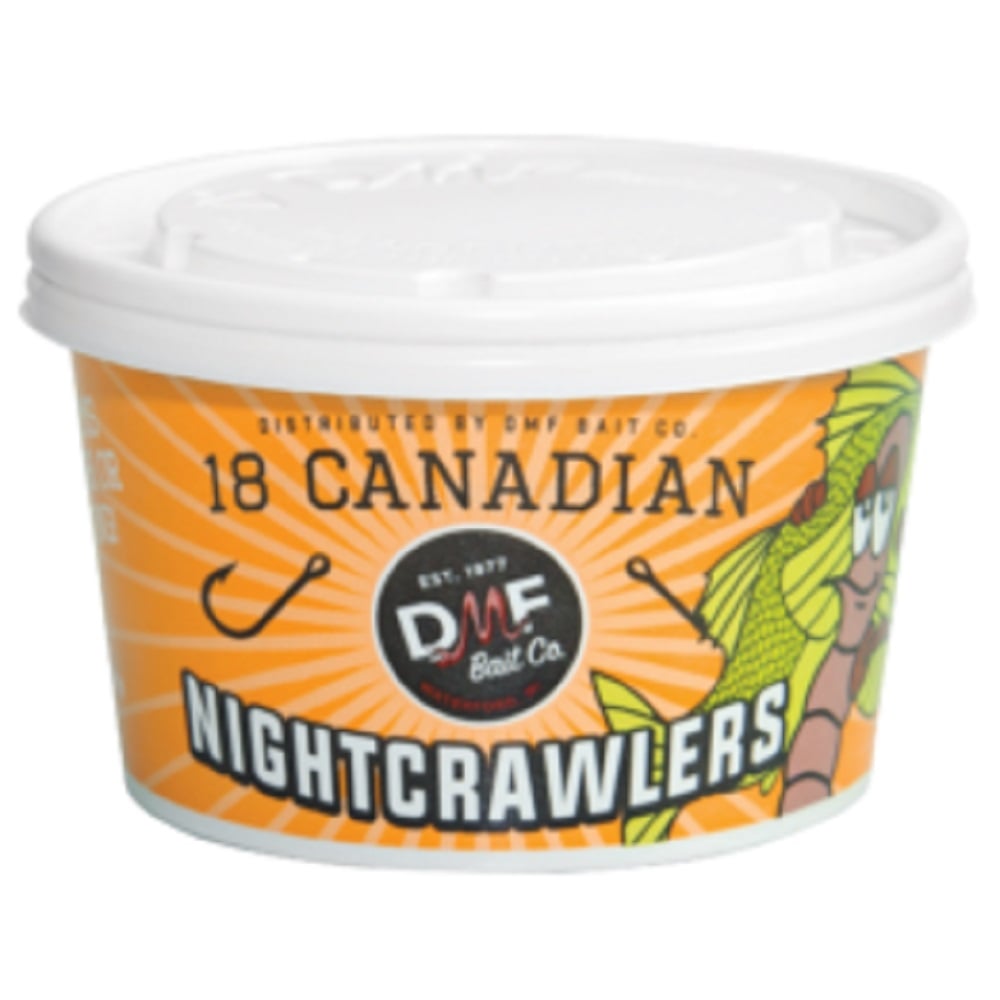 DMF Bait Canadian Nightcrawlers 18 Count - 108510007