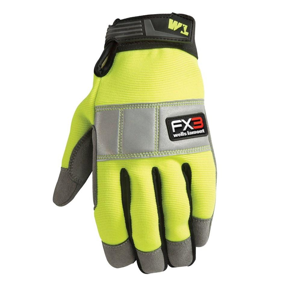 Wells Lamont FX3™ Hi-Visibility Reflective Work Gloves, Hi-Vis - 7860