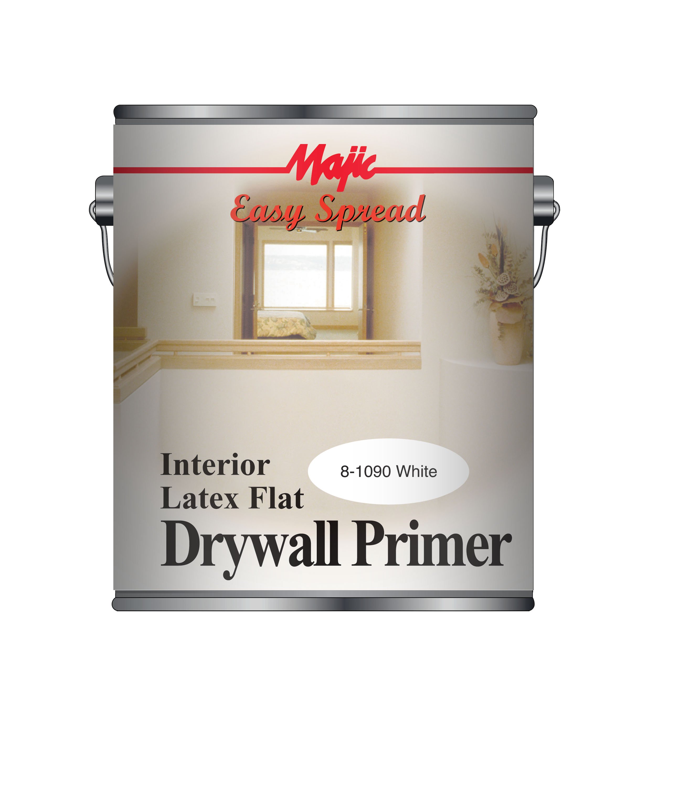 Majic Easy Spread Interior Latex Flat Drywall Primer White Gallon - 8-1090-1