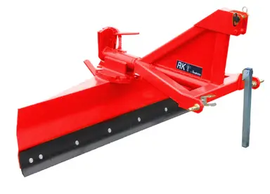 RK by King Kutter 7' Rear Blade with Quick Adjust Tilt and Angle, Red - RB-84-QAT-RR