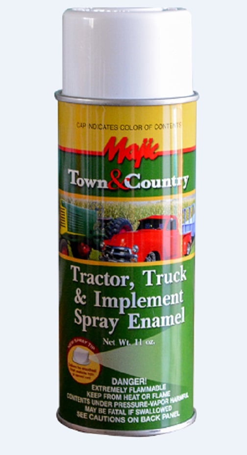 Majic Tractor Truck & Implement Spray Enamel Gloss White - 8-20990-8