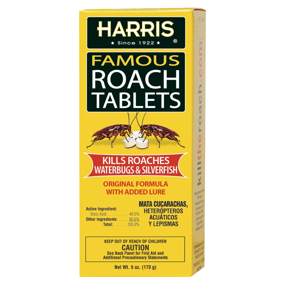 PF Harris Famous Roach Tablets, 6oz - HRT-6
