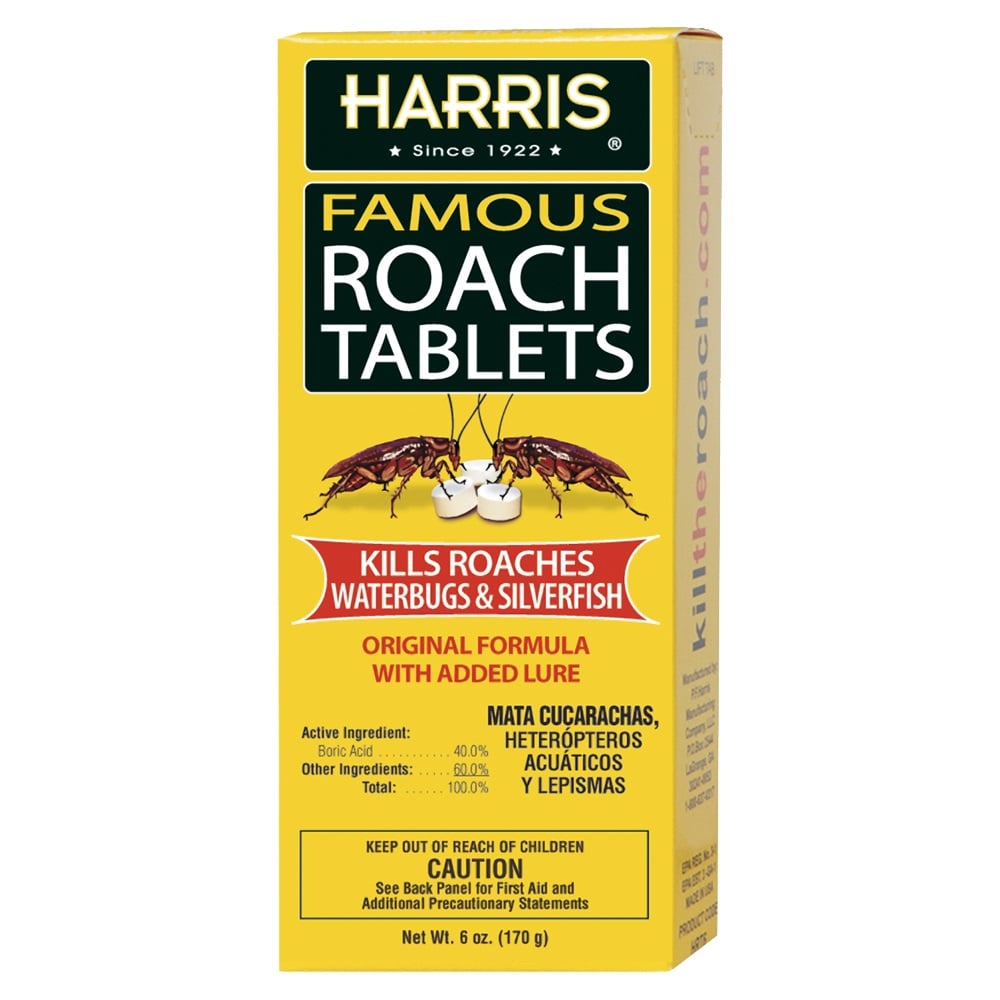 PF Harris Famous Roach Tablets, 6oz - HRT-6