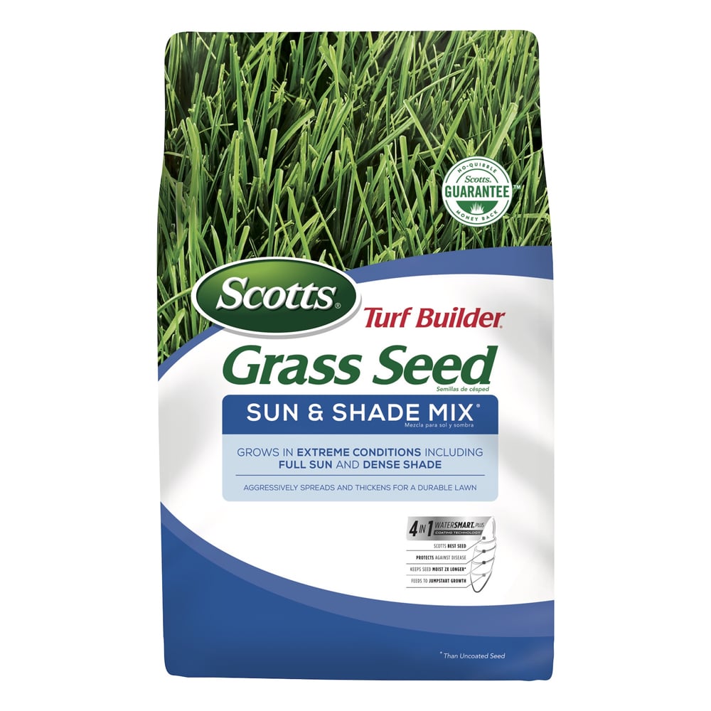 Scotts Turf Builder Sun & Shade Mix Grass Seed, 7 lb. Bag - 18221