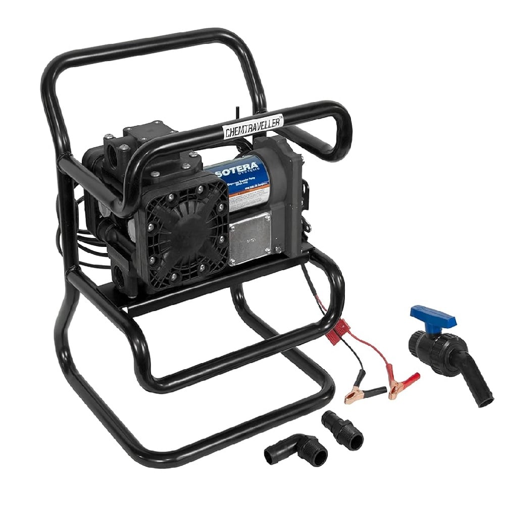 Fill-Rite® 12V DC Chemical Transfer Pump, Portable Chemtraveller® - SS435BEXPX703