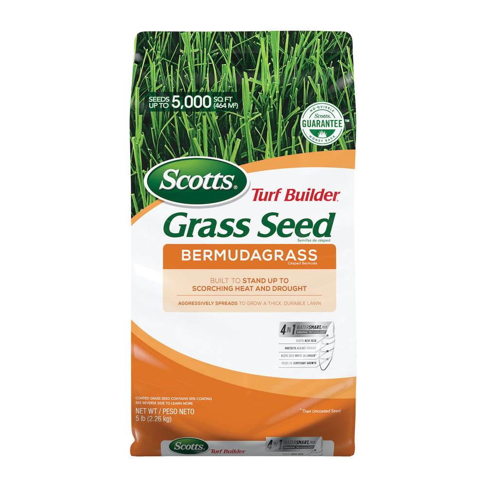 Scotts Turf Builder Grass Seed Bermudagrass, 5 lb. Bag - 18353