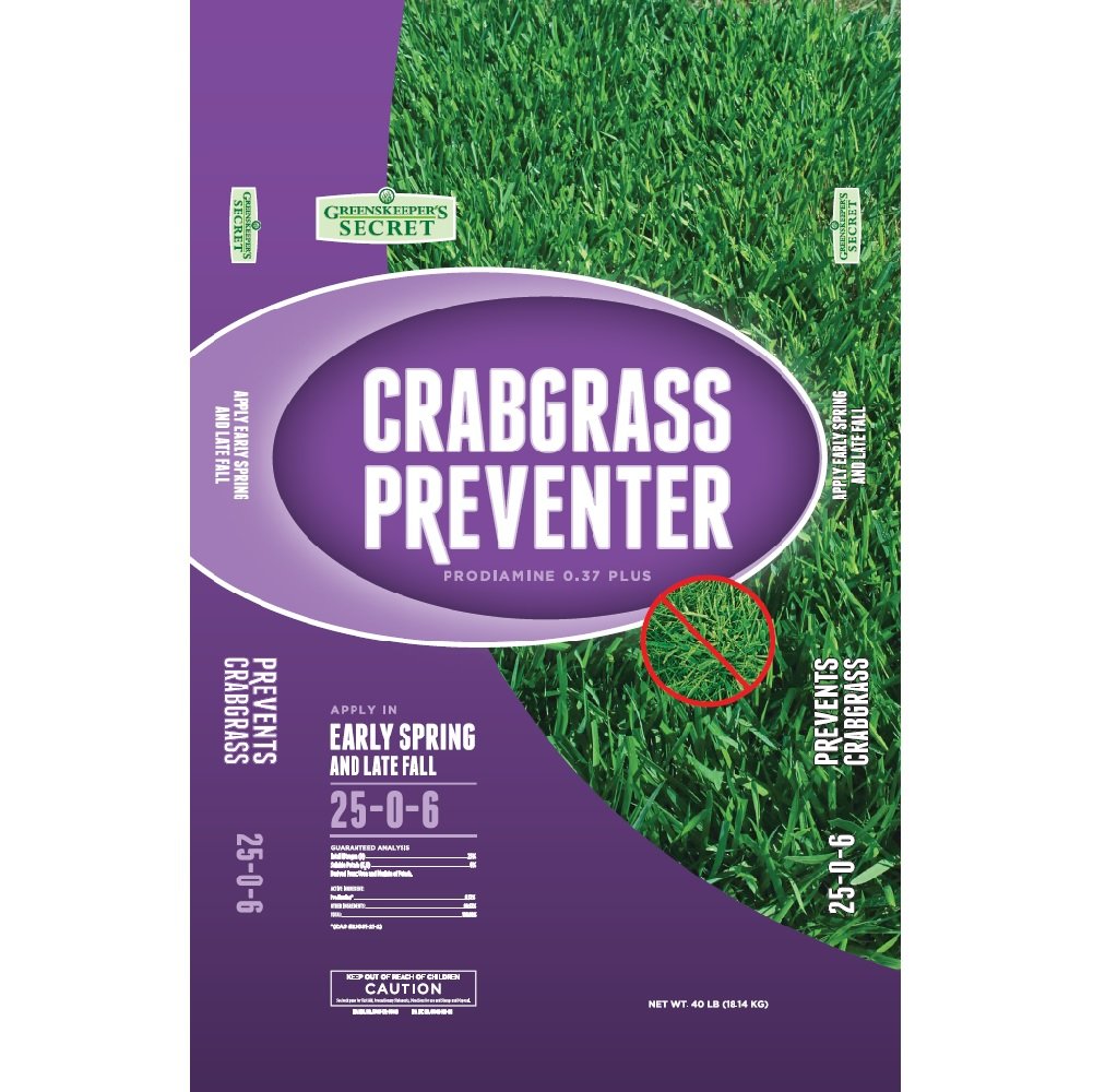 Greenskeeper's Secret 25-0-6 Crabgrass Preventer, 40 lbs. - 2506CRBGRAS