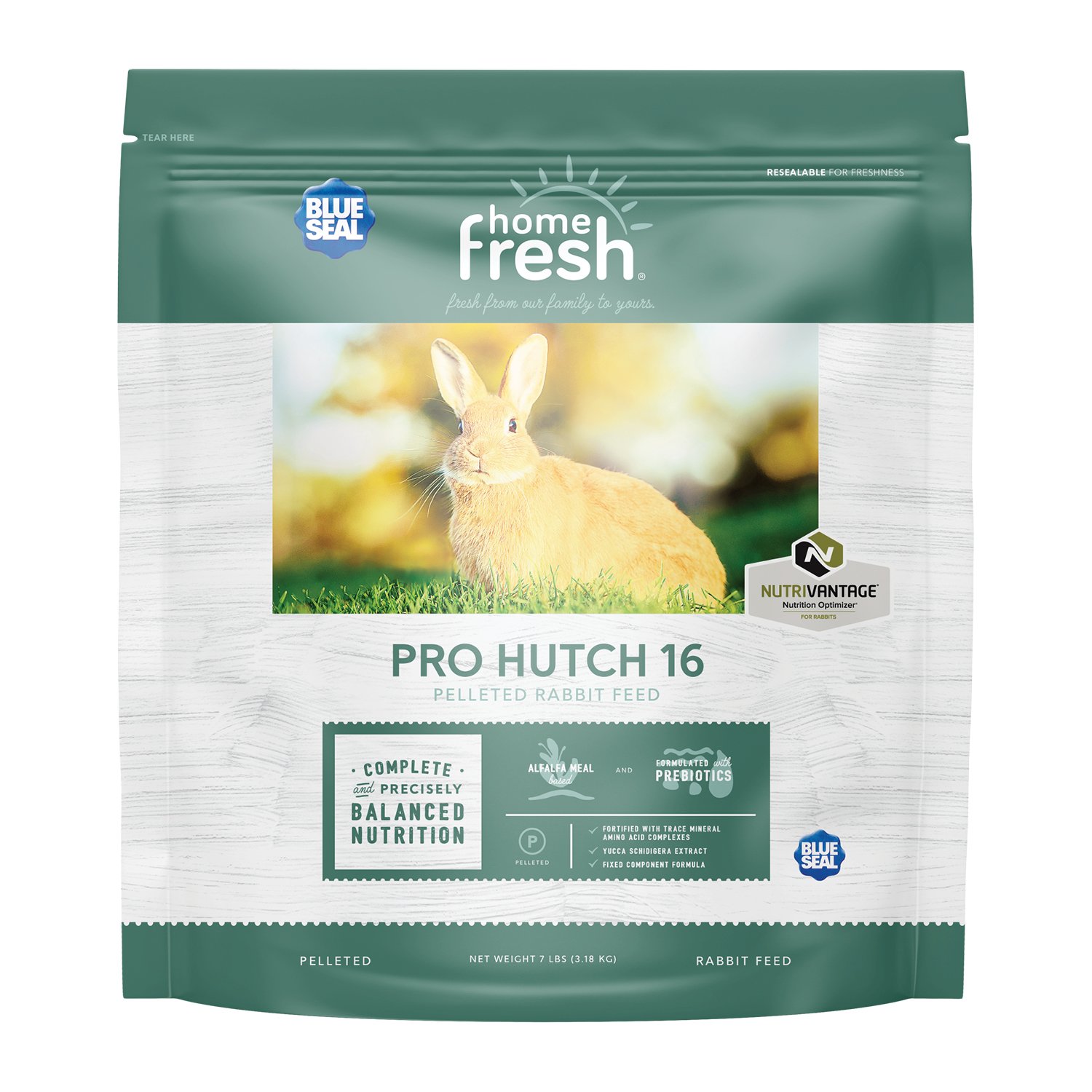 Kent Pro Hutch 16 Rabbit Feed, 7 lb. Bag - 8265