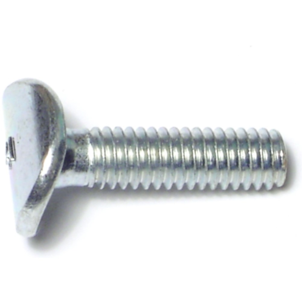 Midwest Fastener 5/16"-18 x 1-1/4" Zinc Plated Coarse Thread Curved Head Machine Screws - 84541