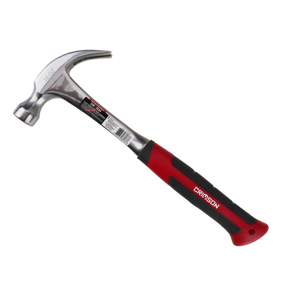 Crimson Force 16 oz. Solid Steel Nail Hammer - CT-2421-001