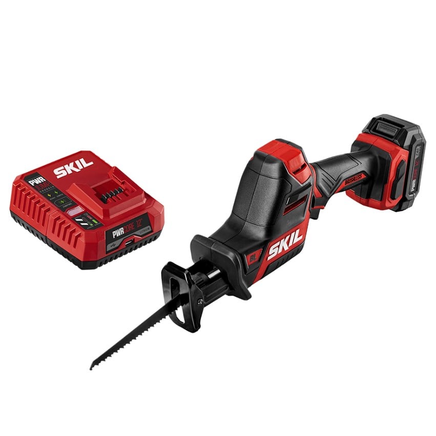 Skil® PWRCore 12™ Brushless 12V Compact Reciprocating Saw with PWRJump™ Charger - RS582802