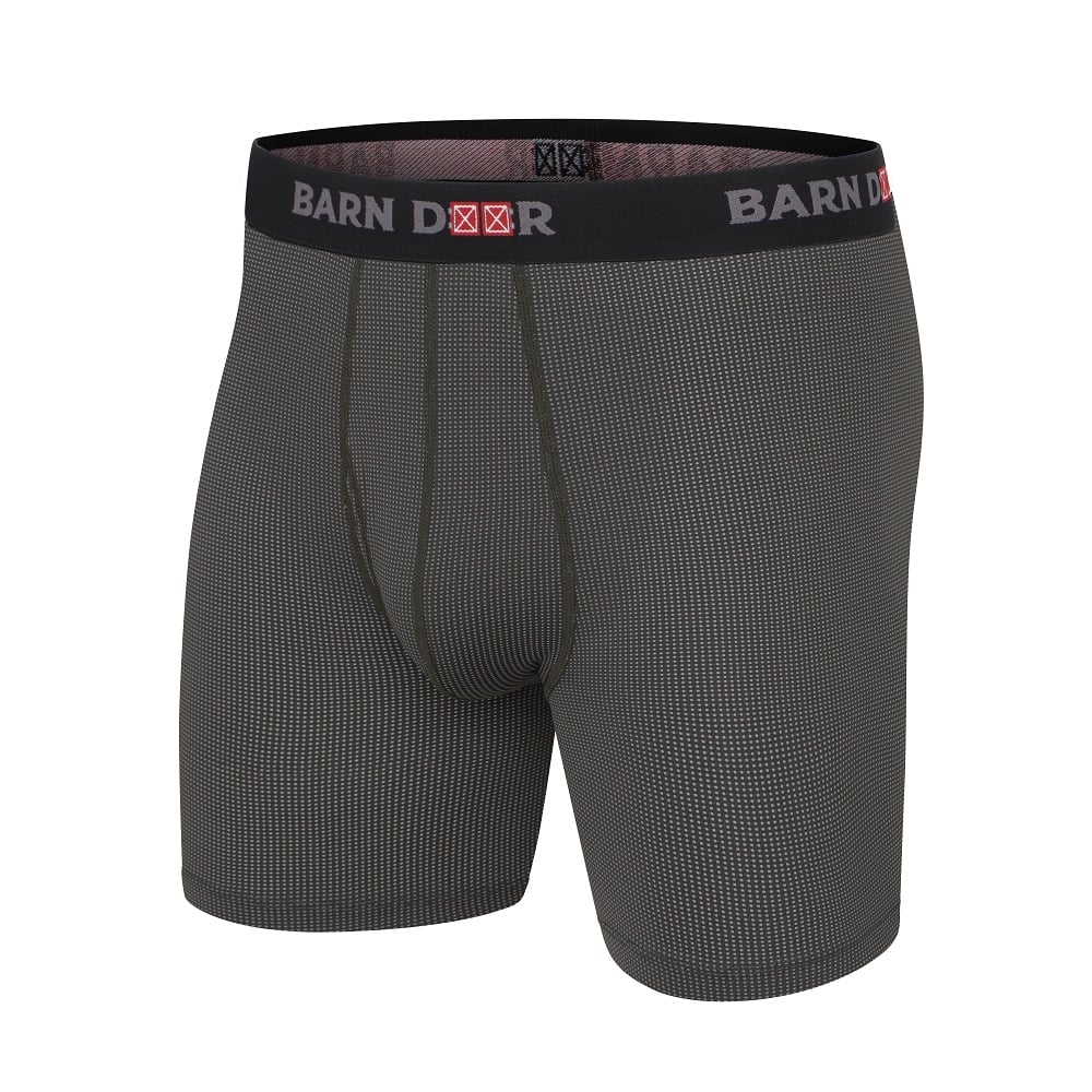Barn Door by Lincoln Outfitters Sway Control Comfort Boxer Briefs Black - XLO9789-010