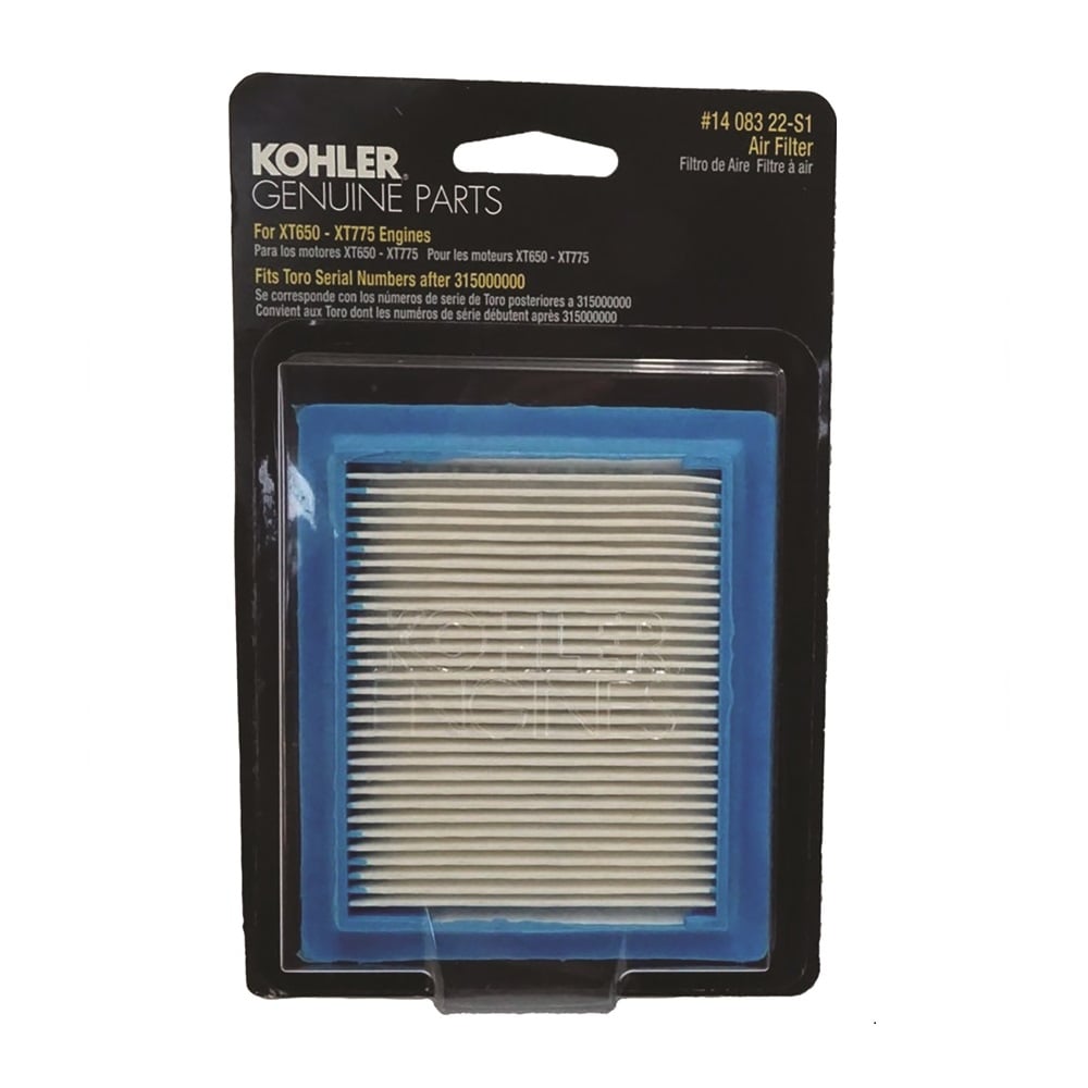 Kohler Air Filter and Pre Cleaner - 14 083 22 S1