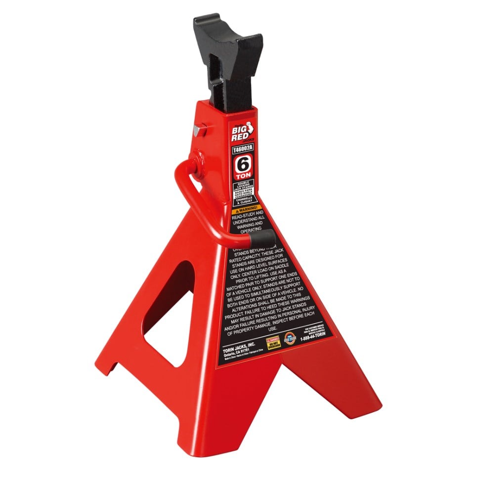 Big Red 6-Ton Jack Stand Pairs - T46002A