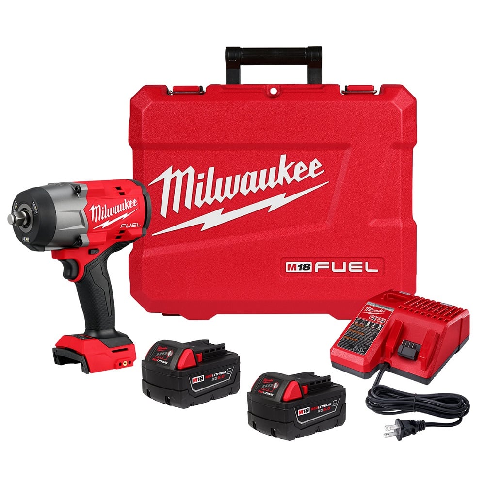 Milwaukee M18 FUEL™ 1/2" High Torque Impact wrench with Friction Ring Kit - 2967-22