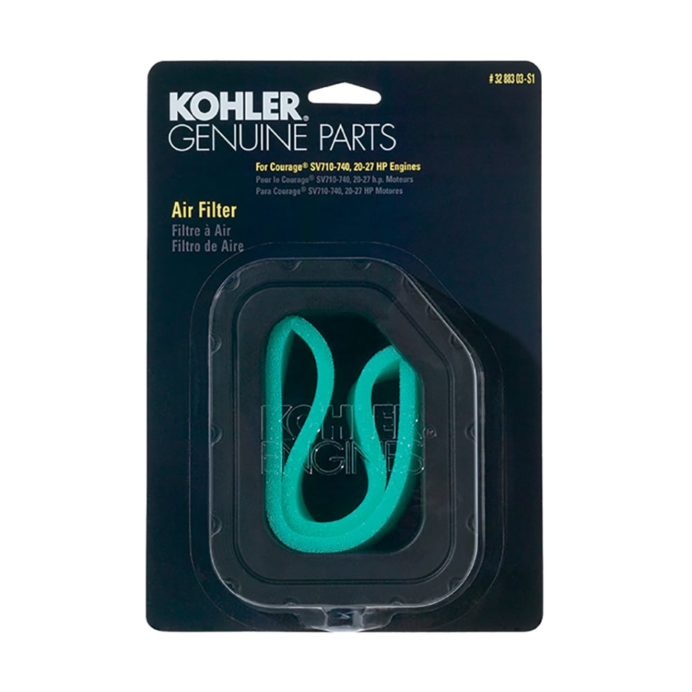 Kohler Air Filter and Pre-Cleaner - 32 883 03-S1