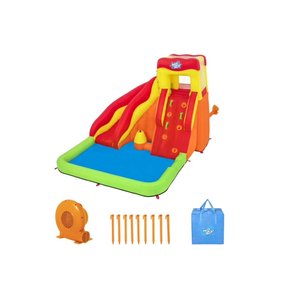 Bestway® H2OGO! Lava Splash Kids Inflatable Mega Water Park, 7'10" - 53463E