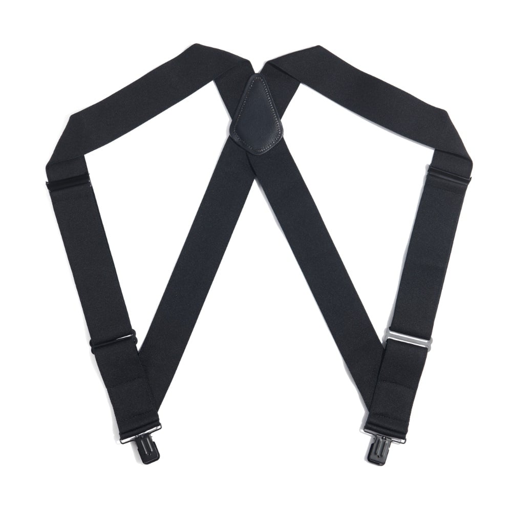 Carhartt® Full Swing Side Clip Elastic Suspenders, Black 52 - A000552500