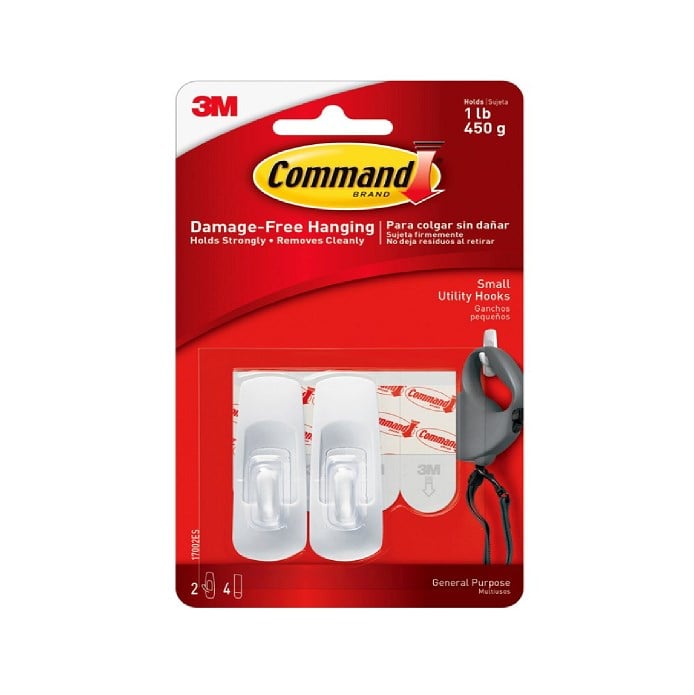 Command™ Small Utility Hooks 17002ES