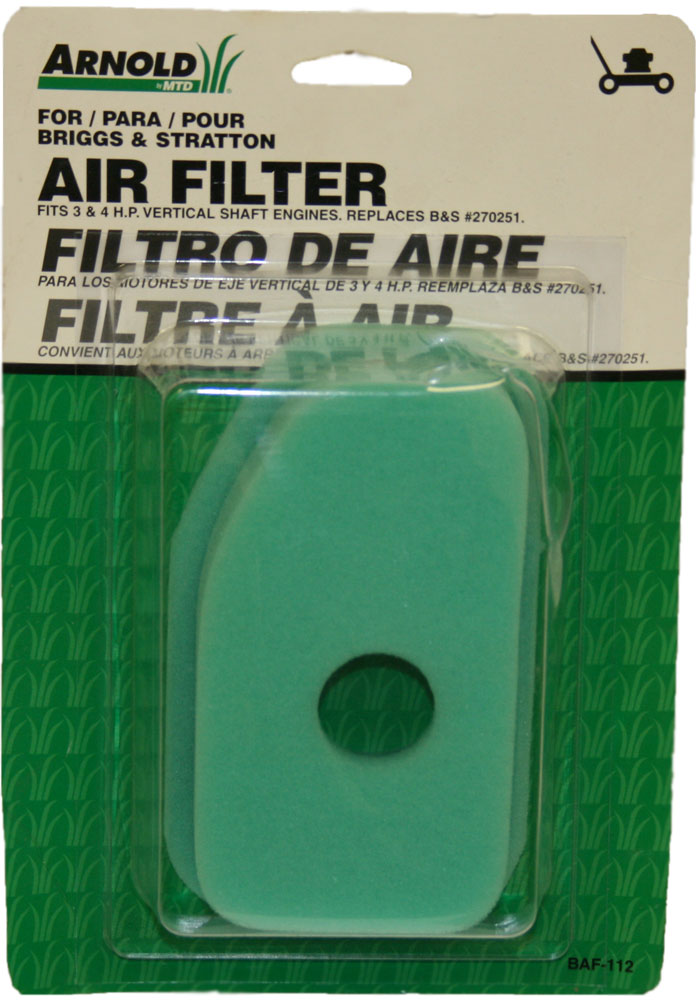 Arnold Air Filter for Briggs & Stratton - BAF112