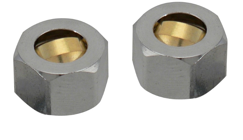 Plumb Pak Compression Nut and Sleeve 3/8 Inch OD - PP81PC