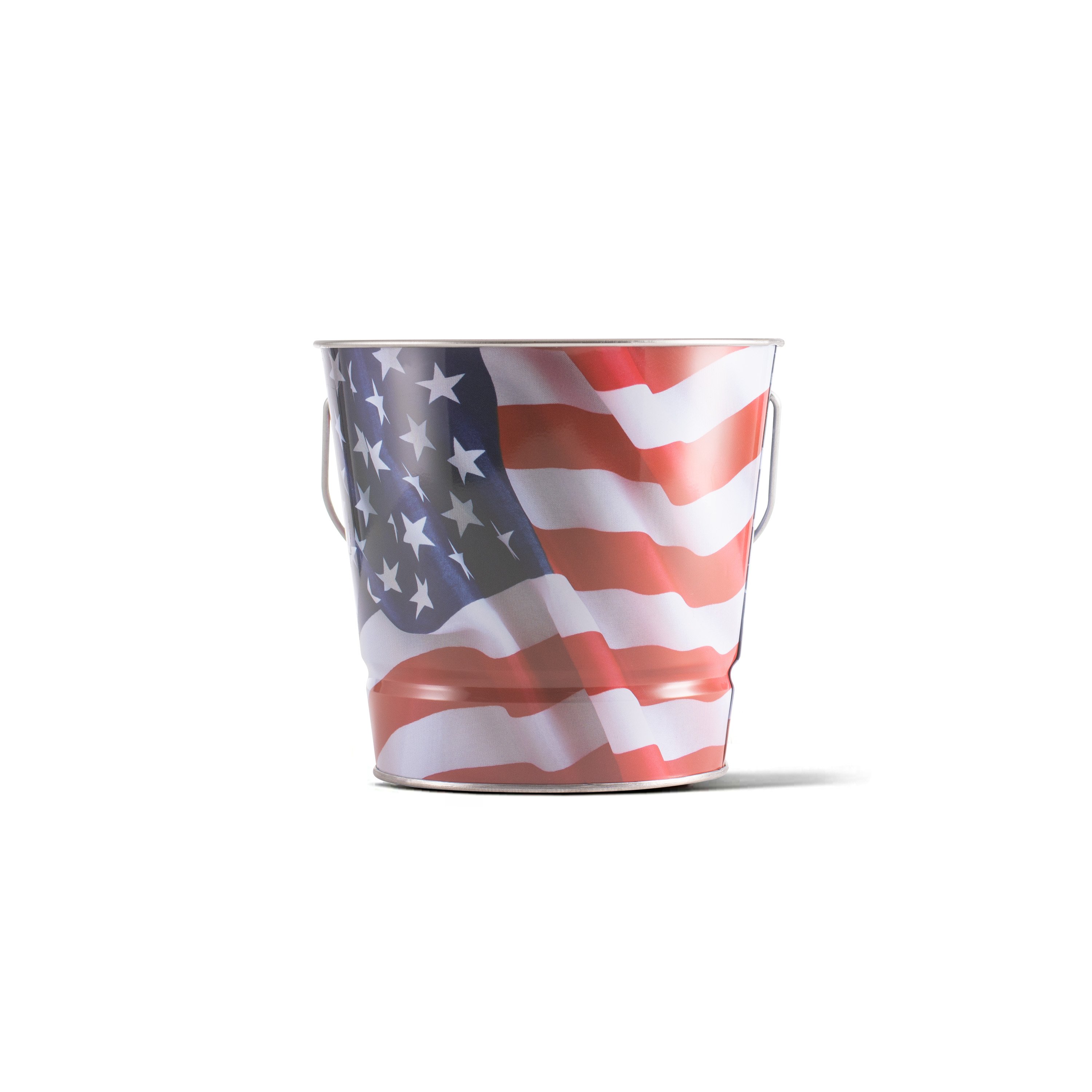Tiki® American Flag Metal Bucket Citronella Candle, 16 oz. - 1412122