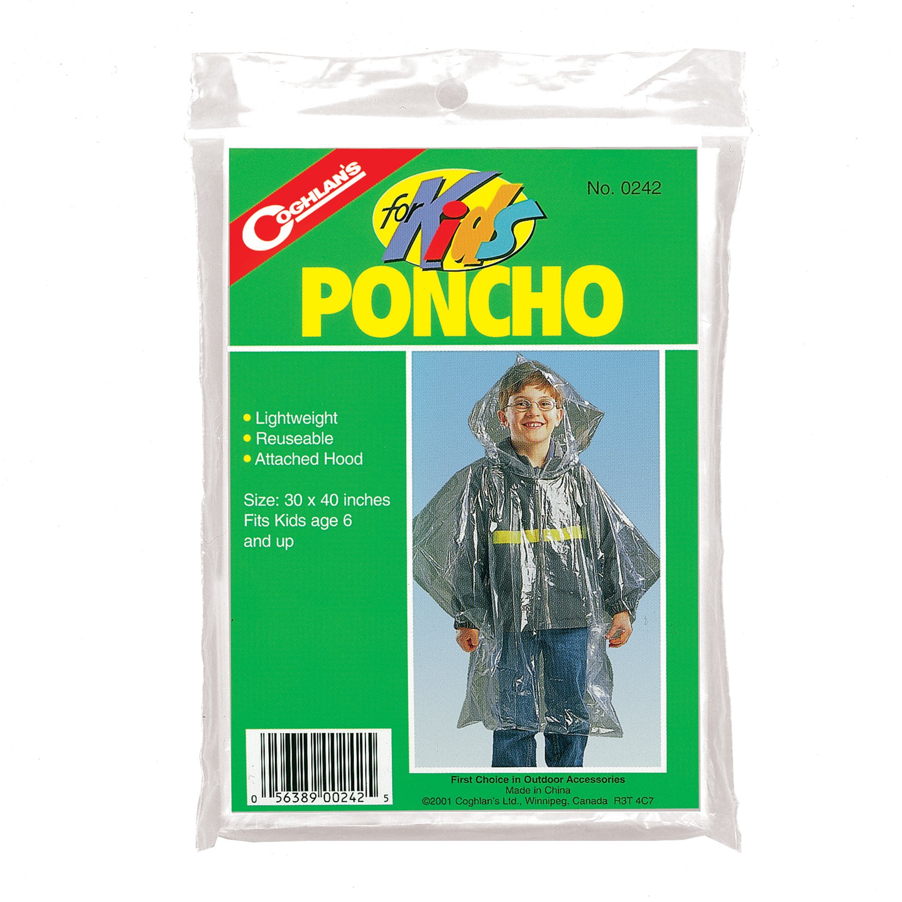 Coghlan ft s Poncho for Kids 0242
