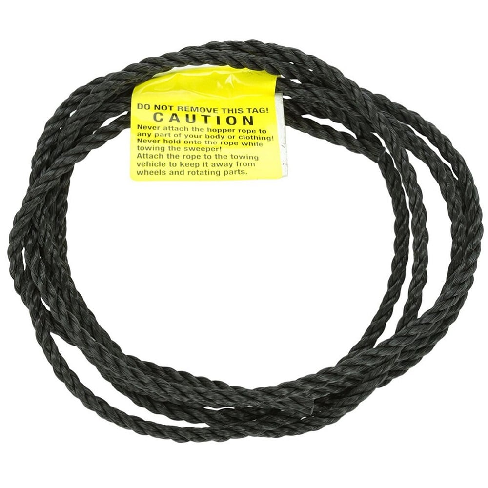 Agri-Fab 1/4" x 10' Replacement Rope Hopper Black - 43737