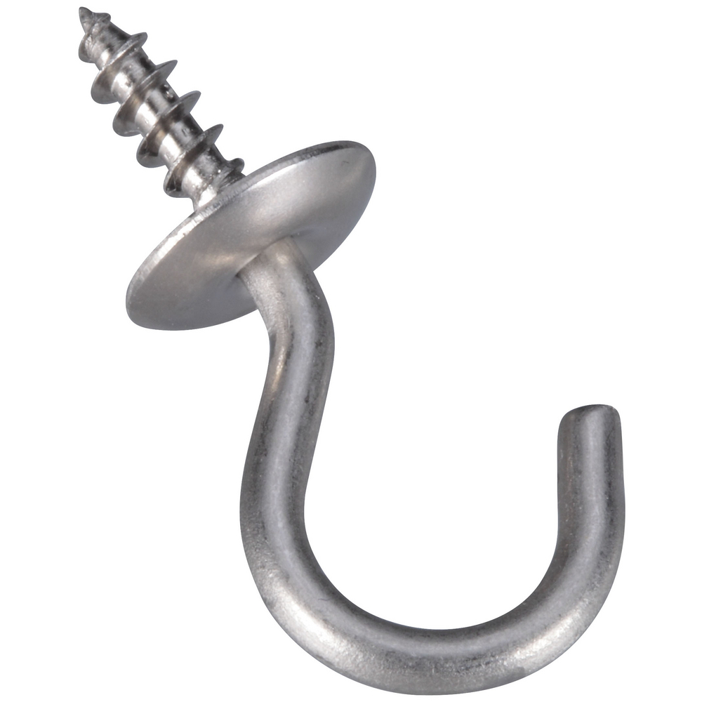 National Hardware V2022 Cup Hooks in Stainless Steel - N348-433
